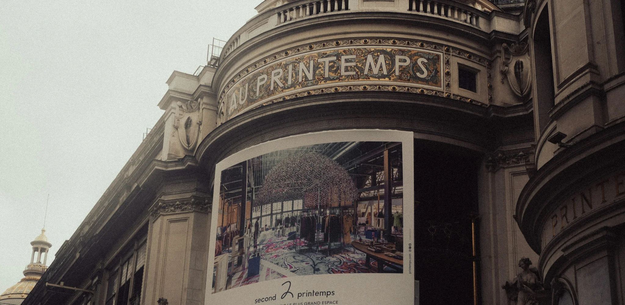 Luggage Storage Printemps Haussmann, from