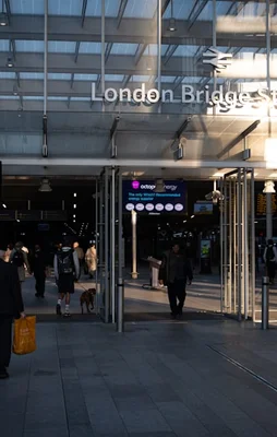 London Bridge Station, one of Stasher's most popular luggage storage destinations