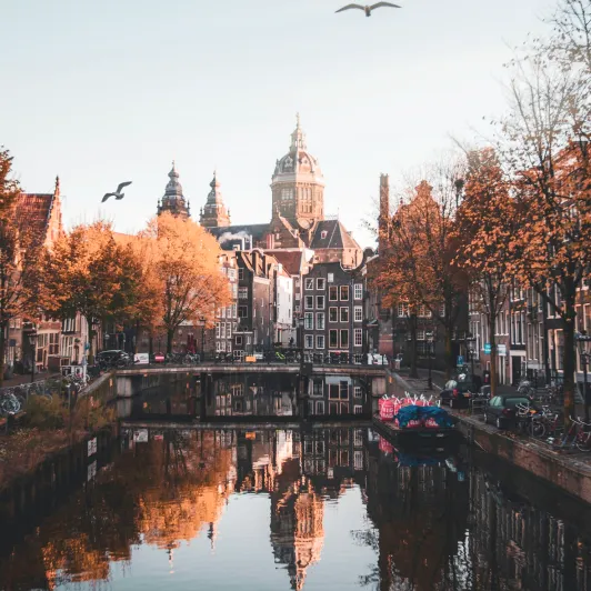 Amsterdam, one of Stasher's most popular luggage storage destinations
